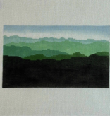 Canvas GREEN MOUNTAIN  P2GM  7.25X4.25"