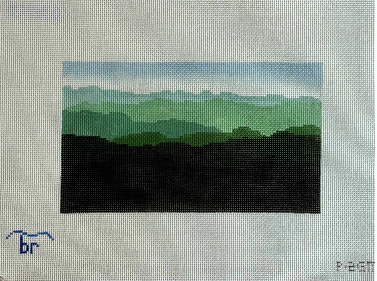Canvas GREEN MOUNTAIN  P2GM  7.25X4.25"