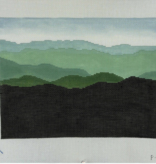 Canvas GREEN MOUNTAIN  LARGE P2GM13  12X9.5"