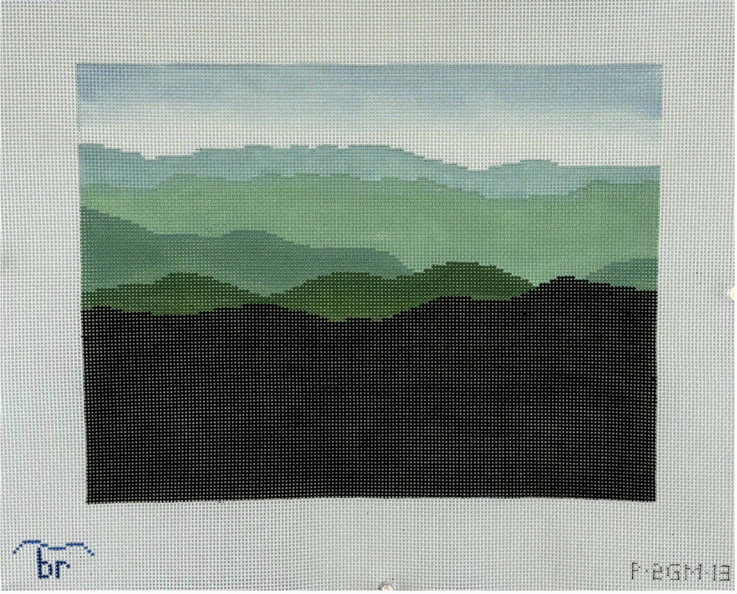 Canvas GREEN MOUNTAIN  LARGE P2GM13  12X9.5"