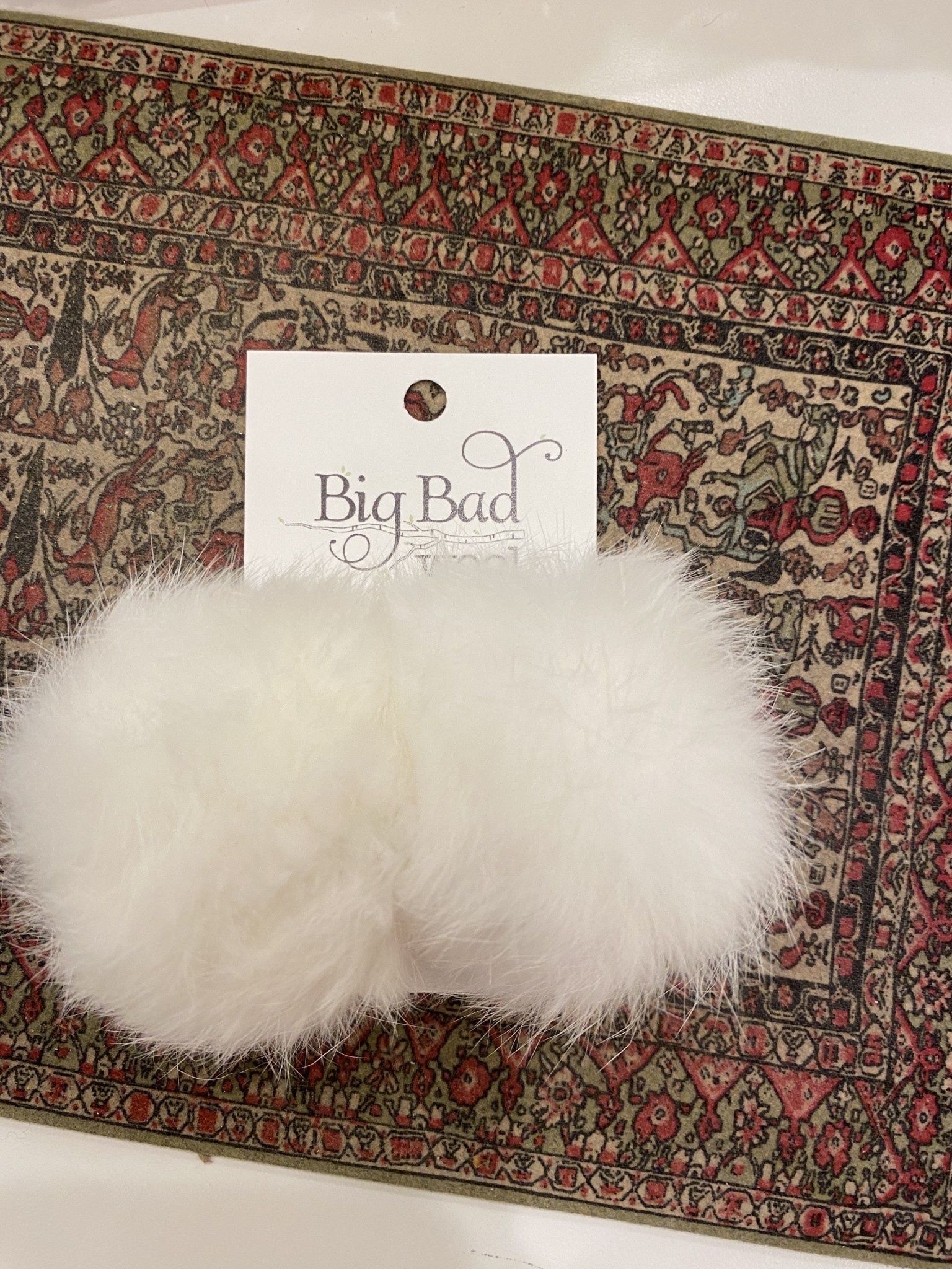 Accessories POMPOMS  5CM WITH SNAP - 2 PCs