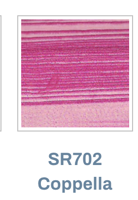 Fibers TILLI THOMAS SILK RIBBONS  7mm  -  SR702 COPPELLIA