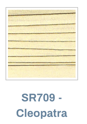 Fibers TILLI THOMAS SILK RIBBONS  7mm  -  SR709  CLEOPATRA