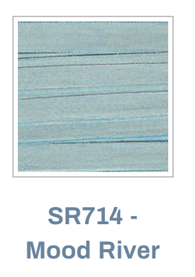 Fibers TILLI THOMAS SILK RIBBONS  7mm  -  SR714  MOON RIVER