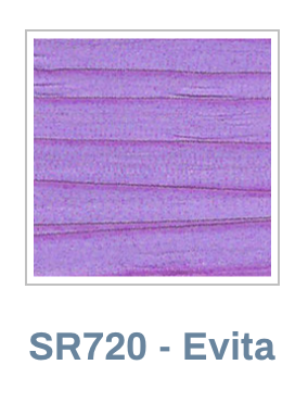 Fibers TILLI THOMAS SILK RIBBONS  7mm  -  SR720  EVITA