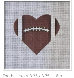 Canvas FOOTBALL  HEART  HTSP02