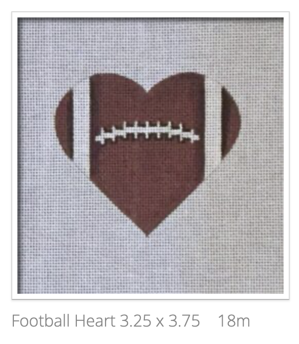 Canvas FOOTBALL  HEART  HTSP02