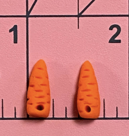 Buttons, Pins TINY CARROT NOSE .5"