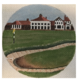 Canvas MUIRFIELD GOLF COURSE  8120  4" ROUND