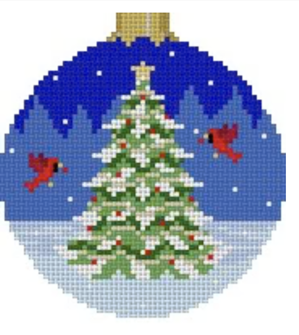 Canvas CARDINAL TREE SR7206   3.25" ROUND