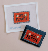 Canvas AU REVOIR   3X4.5"