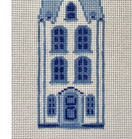 Canvas DELFT HOUSE COLLECTION -#6   30F  4.5x2"