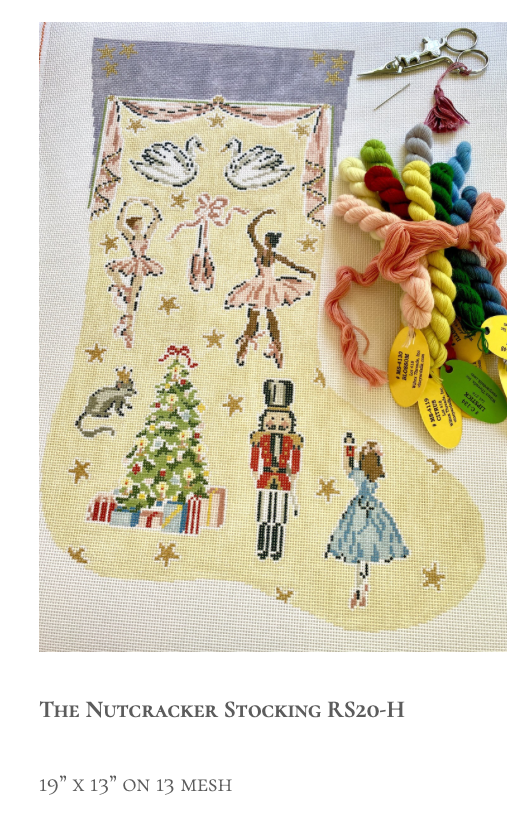 Canvas NUTCRACKER SERIES - THE STOCKING  RS20H