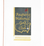 Canvas THE MASTERS  MATCHBOOK   2.5X4"
