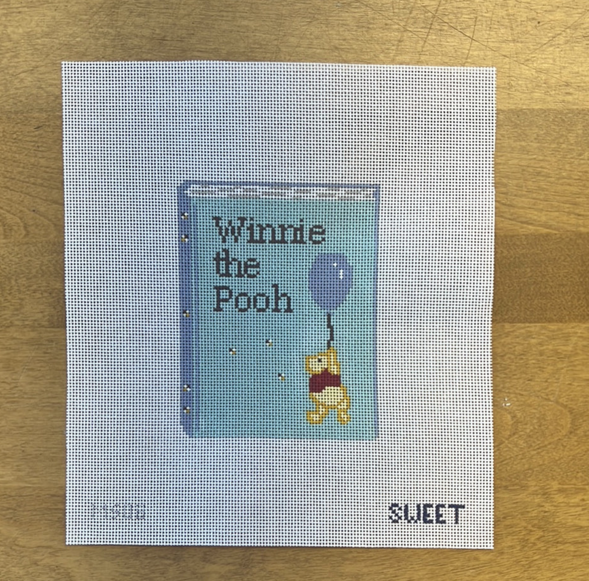 Canvas WINNIE THE POOH  MS08   4X5"