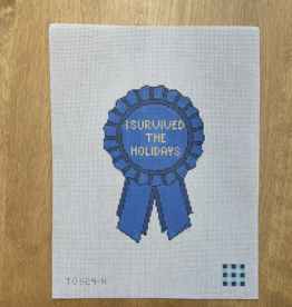 Canvas I SURVIVED THE HOLIDAYS  TGS29-H   4X6"