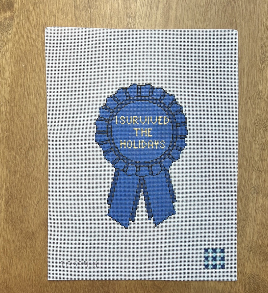 Canvas I SURVIVED THE HOLIDAYS  TGS29-H   4X6"