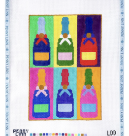 Canvas COLORFUL BUBBLY  LDD   7X10"