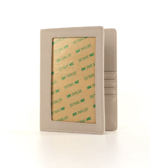 Accessories PASSPORT COVER - SELF FINISHING -SAND