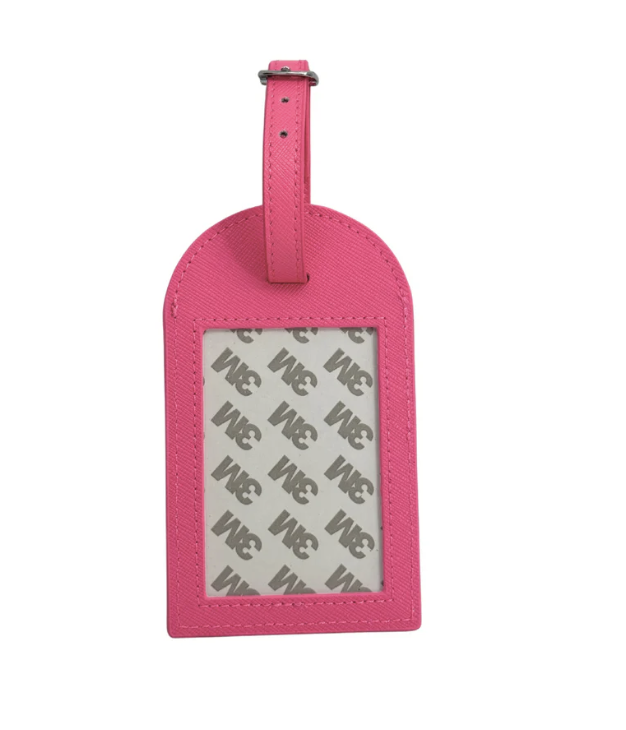 Accessories THE BAG TAG - SELF FINISHING -2X3" -  HOT PINK