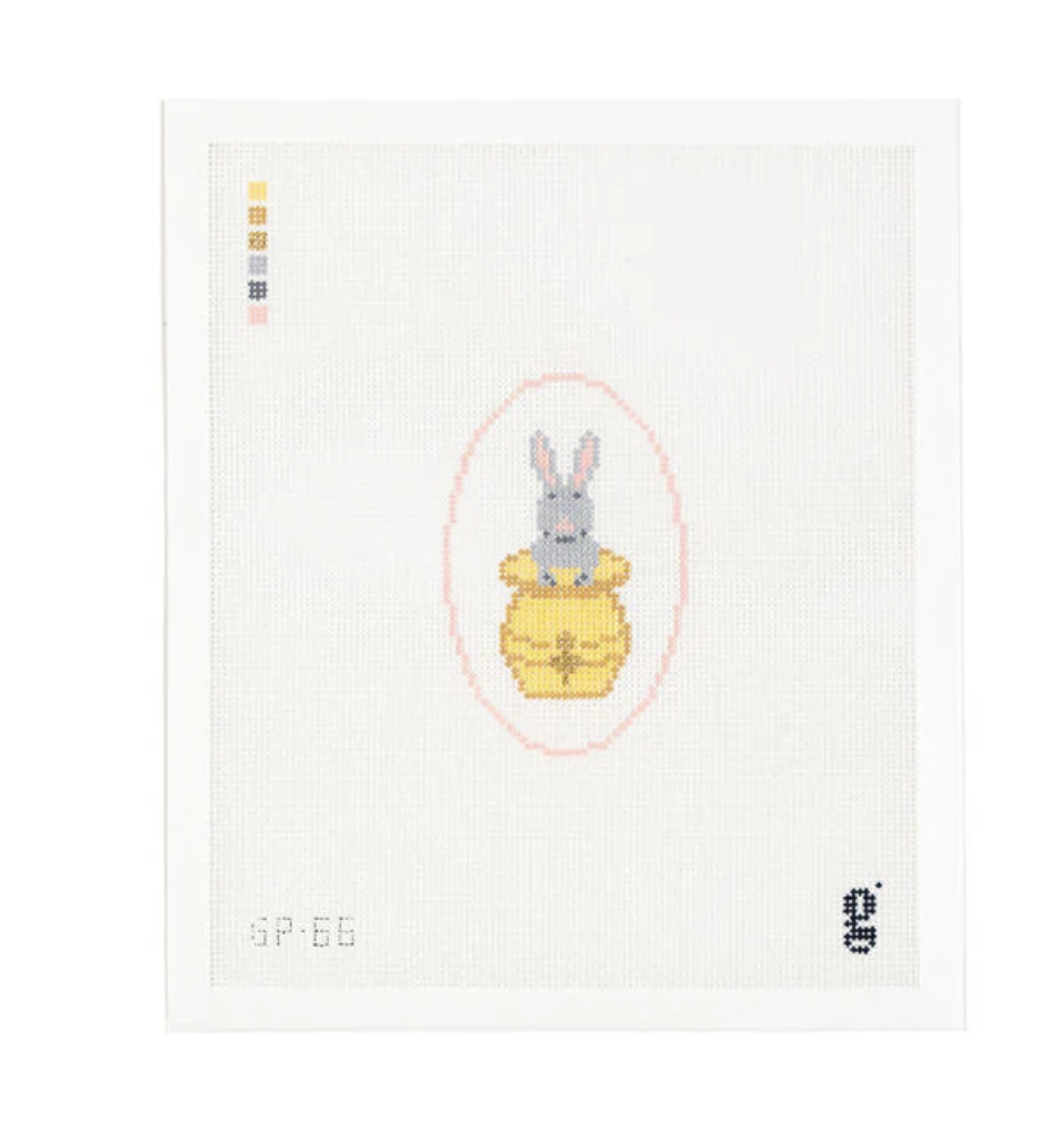 Canvas HONEY BUNNY  GP66   2.2X3.4"
