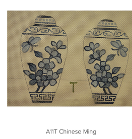 Canvas CHINESE MING SCISSORS CASE  A11T