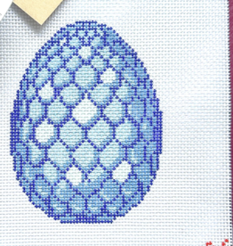 Canvas DRAGON EGG - SAPPHIRE   SB155   5" EGG