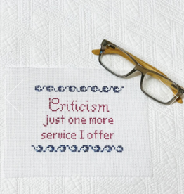 Canvas CRITICISM   4X6"