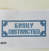 Canvas EASILY DISTRACTED  KCD5210   9.25X3.5"