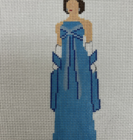 Canvas JACKIE IN BLUE  FD25