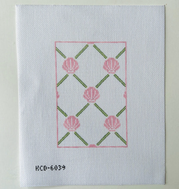 Canvas SHELL EYEGLASS CASE  KCD6039  4X6.5"