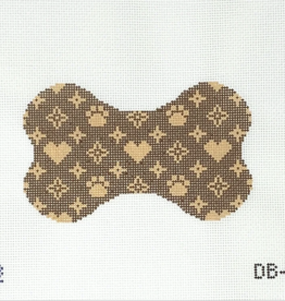 Canvas CHEWY VUITTON  ORNAMENT  DB07   5X3"