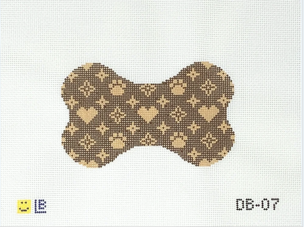 Canvas CHEWY VUITTON  ORNAMENT  DB07   5X3"