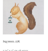 Canvas SQUIRREL  27K  3.75X3"
