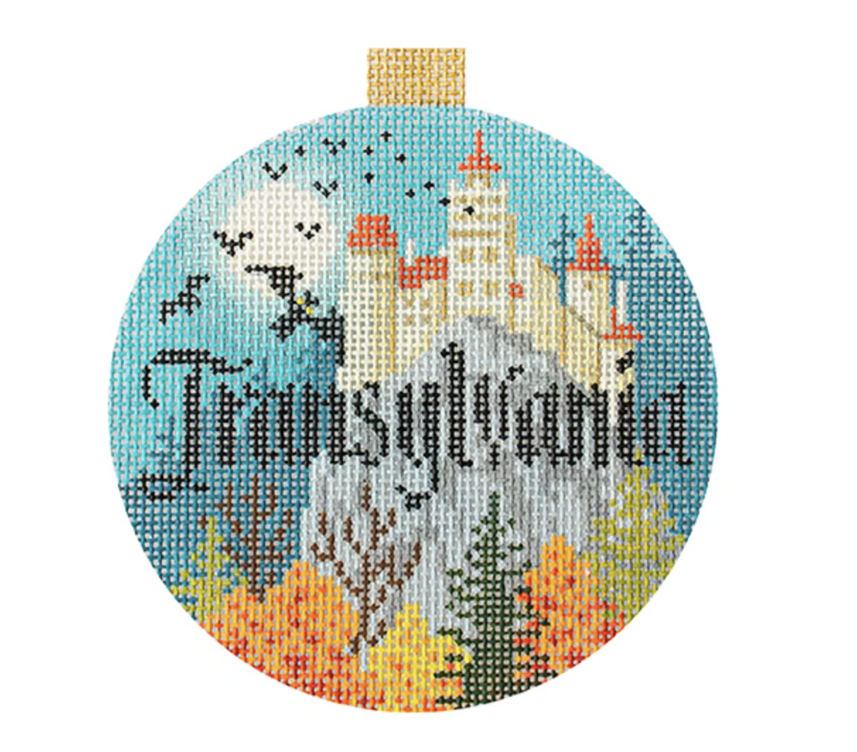 Canvas TRAVEL ROUND -TRANSYLVANIA  KB1620  4" ROUND