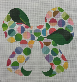 Canvas ECS DOTS LULU  BOW  KB25  12X12"