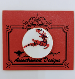 Accessories PLAID REINDEER NEEDLE MINDER  NM03