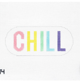 Canvas CHILL PILL in PASTELS  MJD34