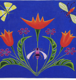 Canvas SPRING BLOOMS  ZE874   12X11"