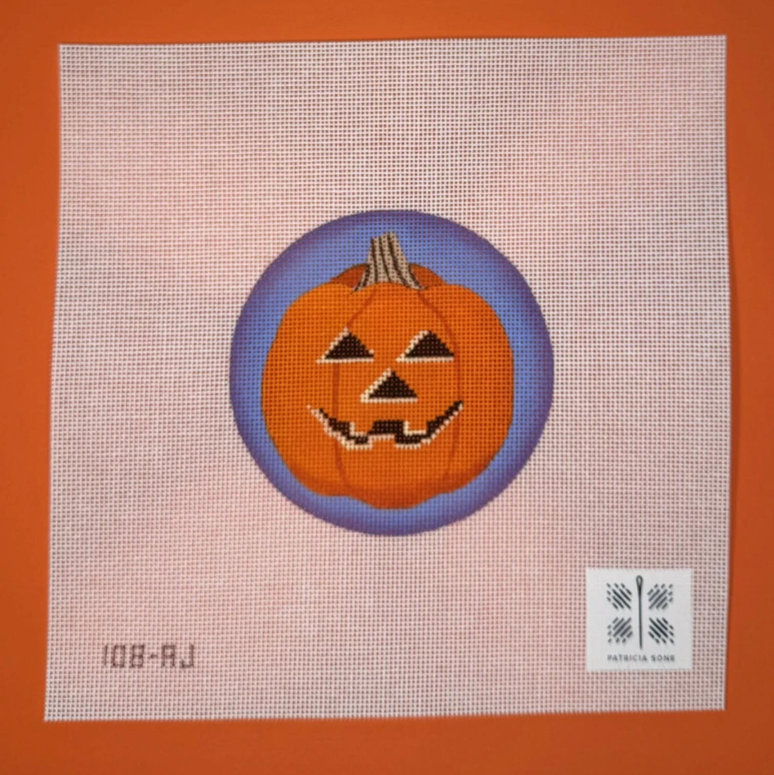 Canvases JACK O'LANTERN  -  WITH STITCH GUIDE 108AJ