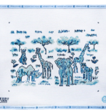Canvas ANIMAL SAFARI  PLEH   11X8.5"