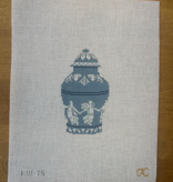 Canvas WEDGEWOOD GINGER JAR KW75   4.5X2.5"