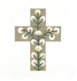 Canvas ANN WHEAT PACE CROSS  103AV