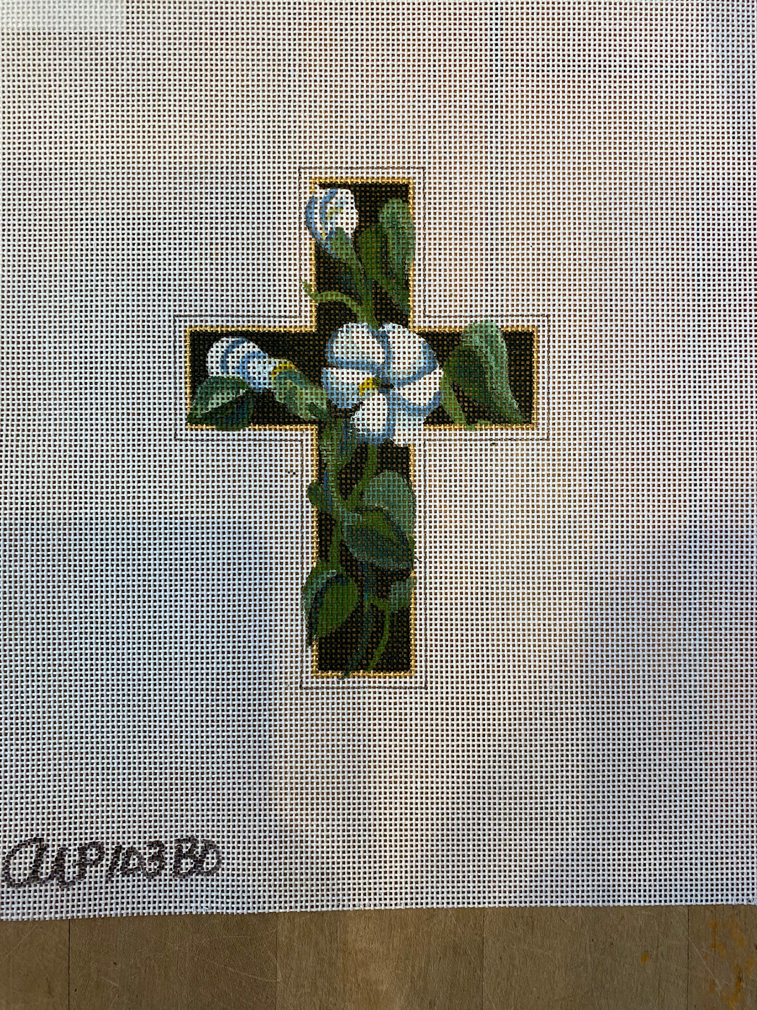 Canvas ANN WHEAT PACE CROSS  103BO