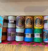 Fibers FIL AU CHINOIS METALLICS ASSORTIMENT 2 - SET OF 12 COLORS