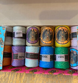 Fibers FIL AU CHINOIS METALLICS ASSORTIMENT 2 - SET OF 12 COLORS