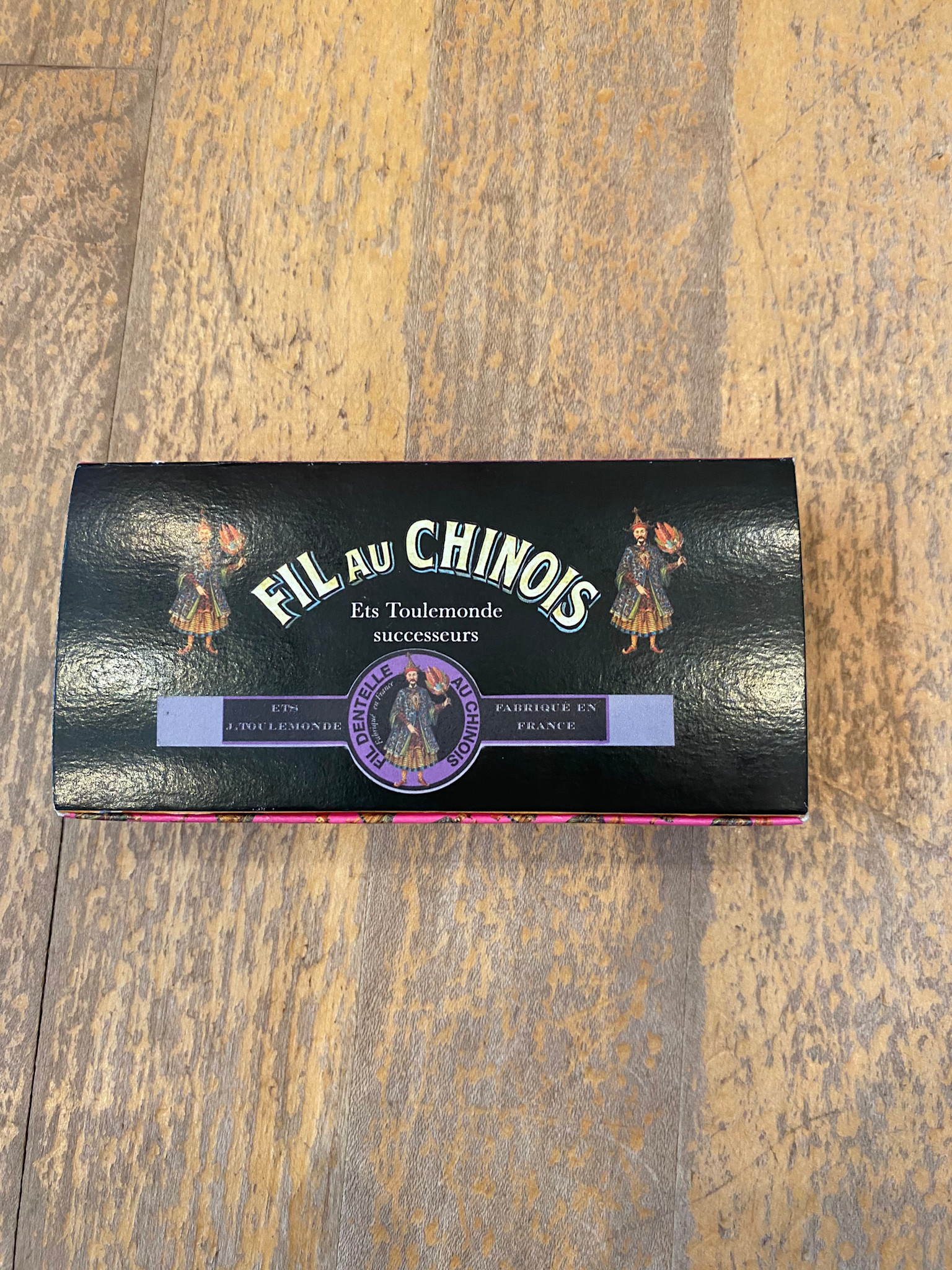 Fibers FIL AU CHINOIS METALLICS ASSORTIMENT 2 - SET OF 12 COLORS