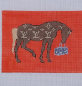 Canvas LOUIS LV HORSE  FD271