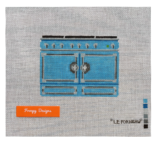Canvas FRENCH STOVE   FD141  3.5X4.5"