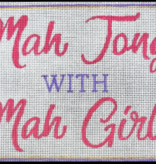 Canvas MAH JONG WITH MAH GIRLS  HO2496   5X7"